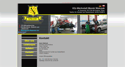 Desktop Screenshot of kfz-werkstatt-polen.de